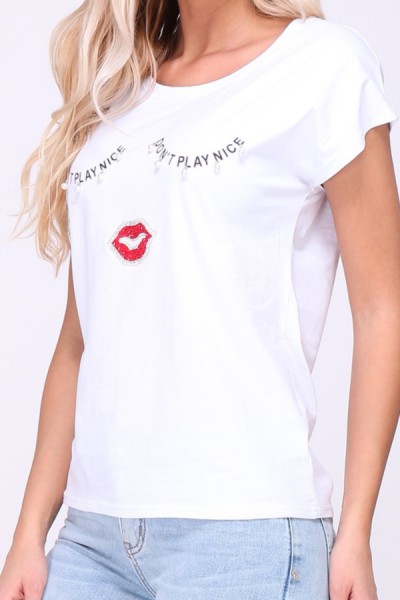 T-shirt Kiss Me Wit